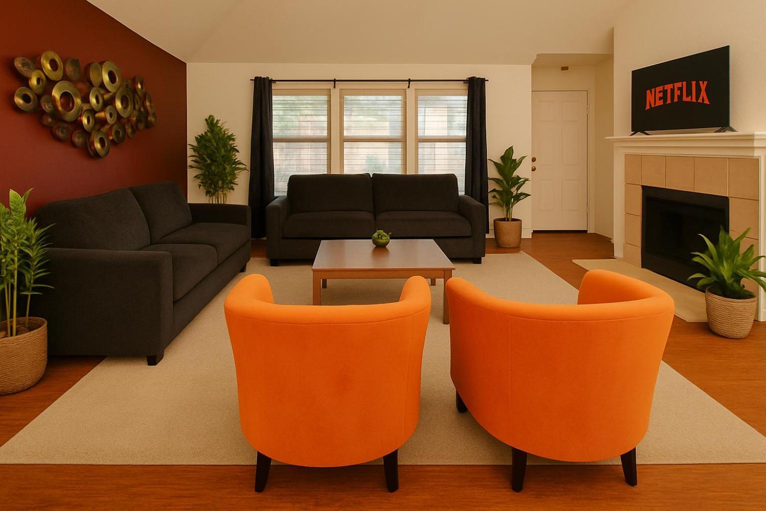 Work, Play & Stay King Bed With Foosball! Aubrey Exterior foto